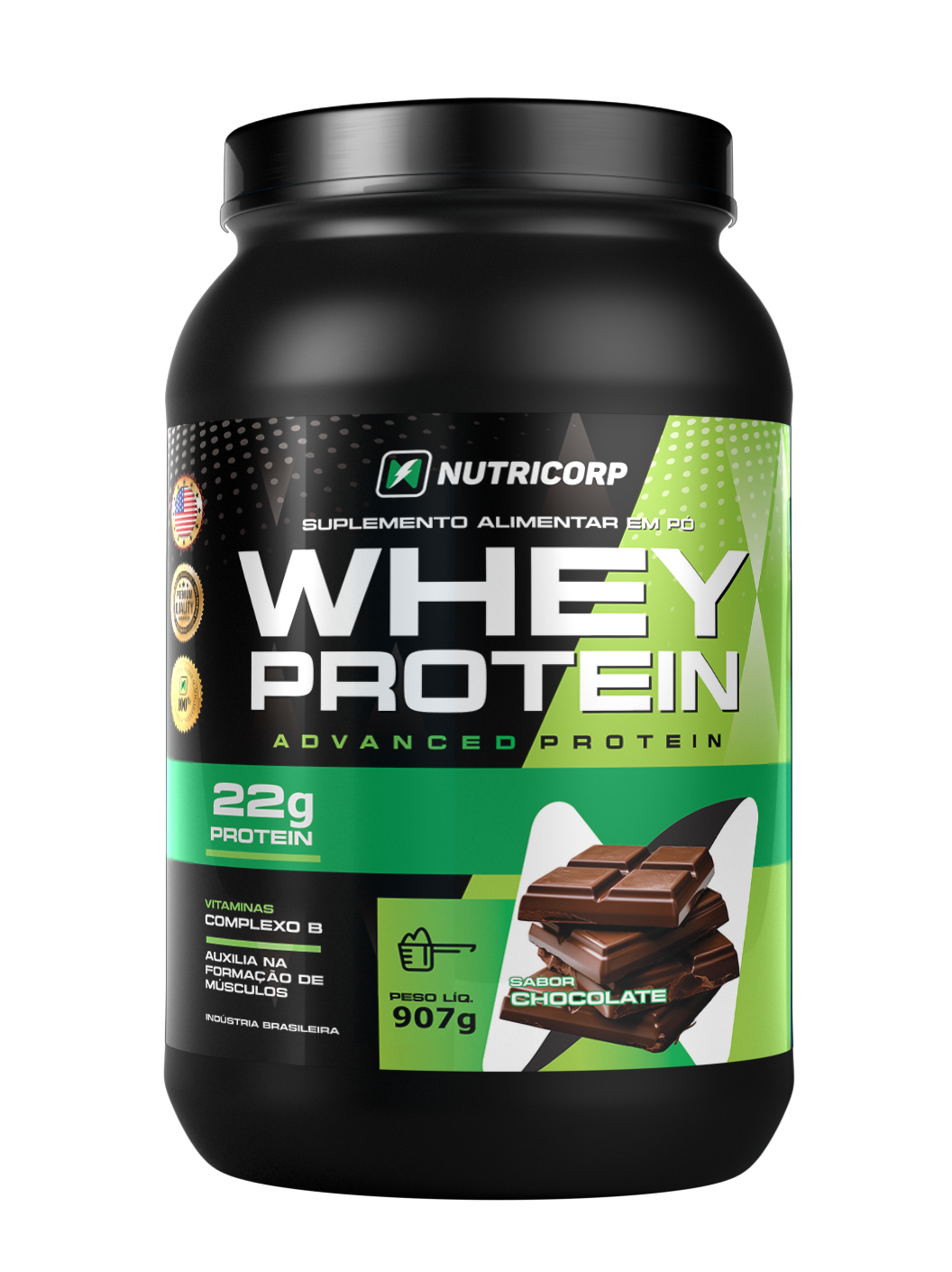 Whey Protein Chocolate (NOVO)