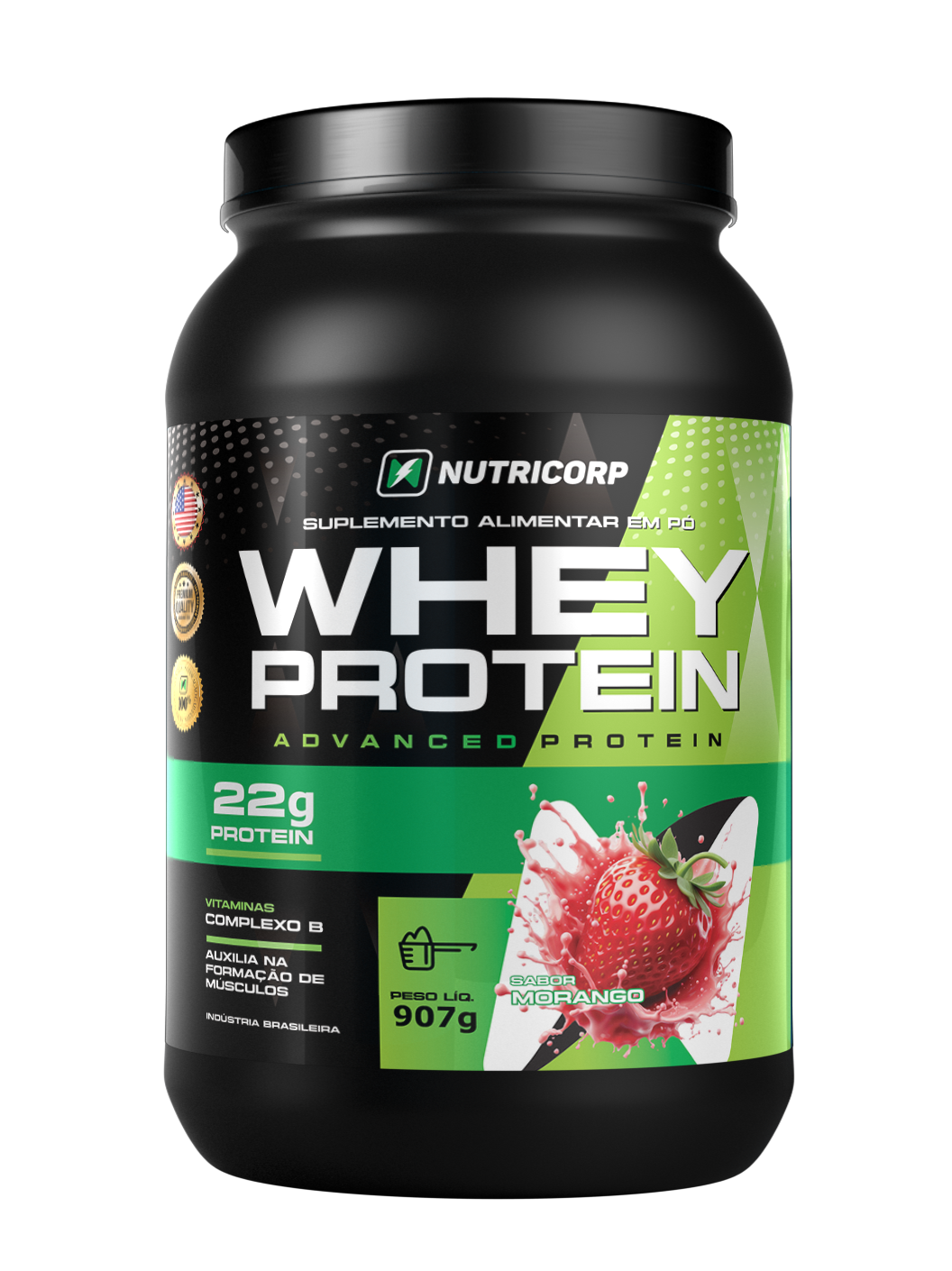 Whey Protein Morango