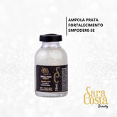 AMPOLA PRATA FORTALECIMENTO POTENCIALIZA O BRILHO - SARA COSTA BEAUTY